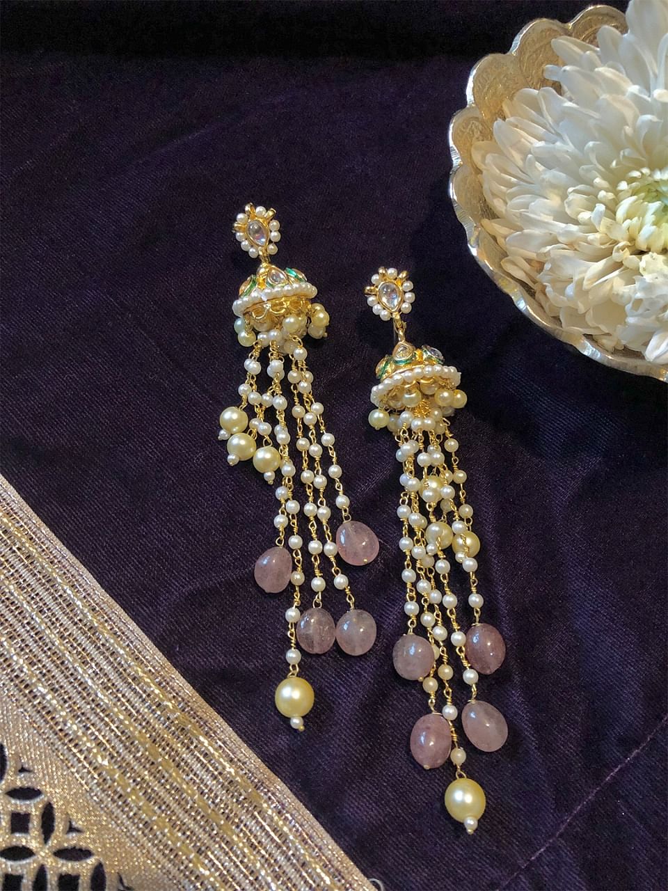 Morni - Oxidised Earrings | Gulaal Ethnic Indian Designer Jewels | Buy Earrings  Online | Pan India and Global Delivery – Gulaal Jewels
